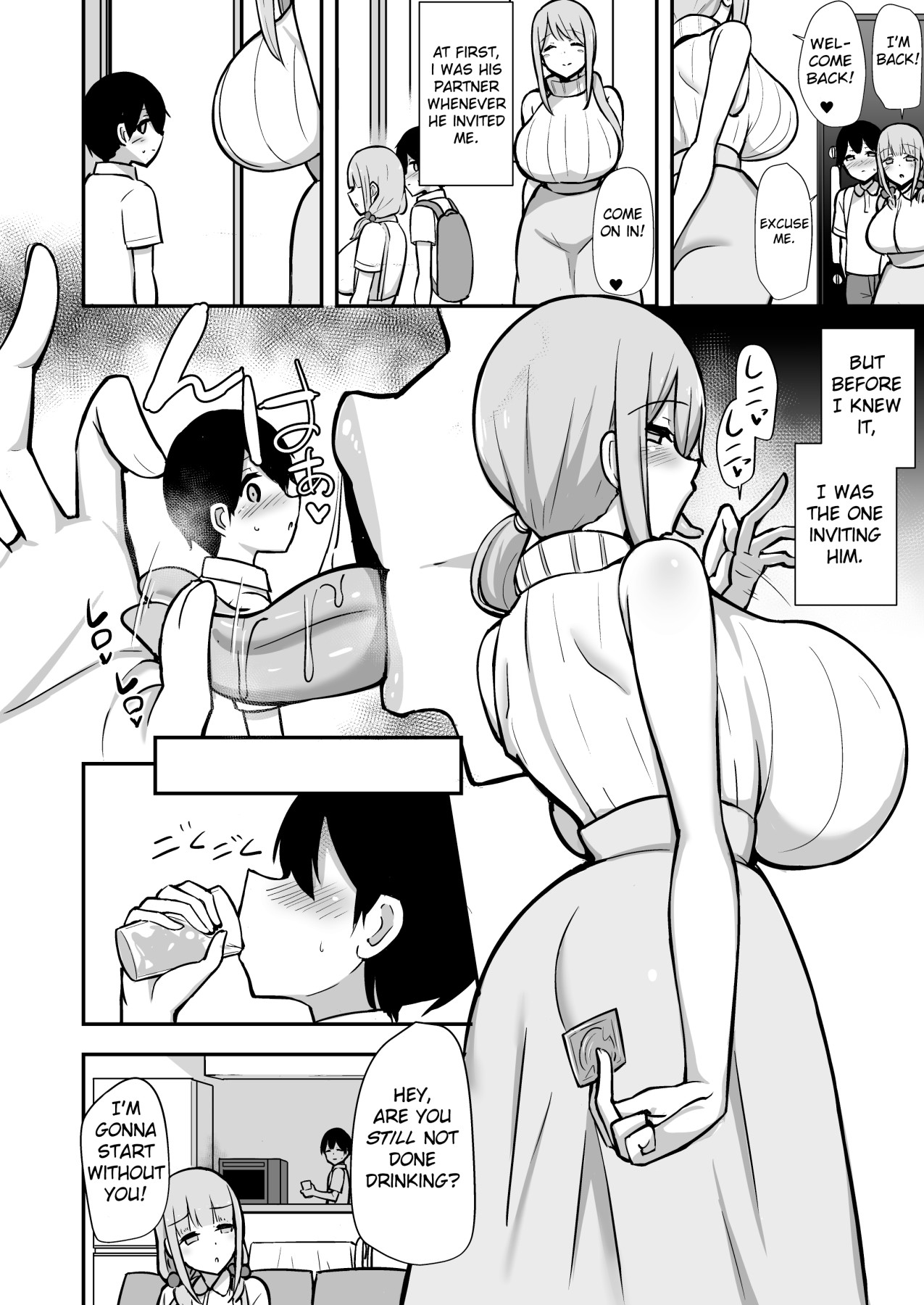 Hentai Manga Comic-Having Sex With a Thick Ara-ara Mama-Read-19